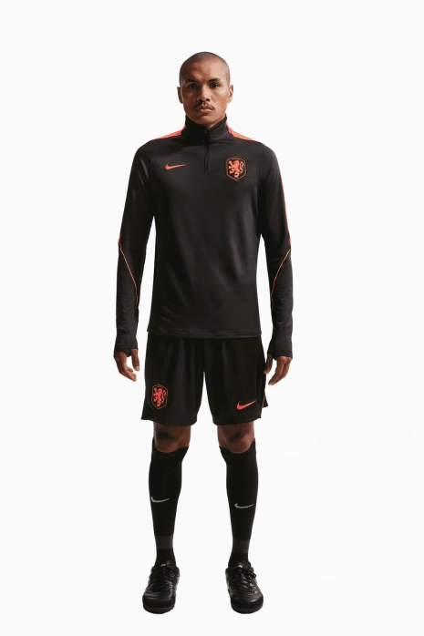 Mikina Nike Nizozemí 2026 Strike - Černá