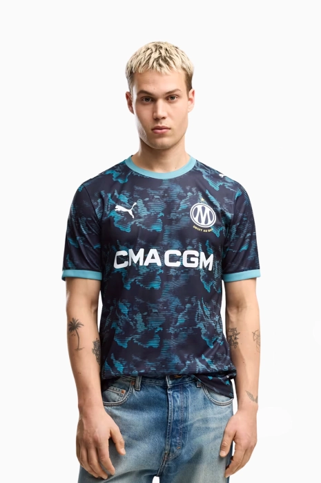 Puma Olympique de Marseille 26/27 Away Replica Trikot - Navy blau