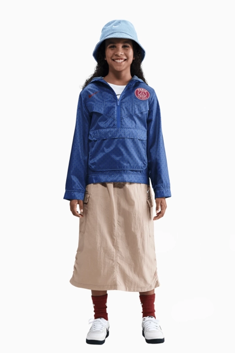 Kurtka Nike PSG 25/26 Amplify Anorak Junior - Niebieski