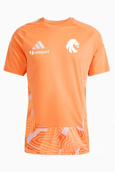 Koszulka bramkarska adidas Czarni Pruszcz Gdański Junior - Pomarańczowy