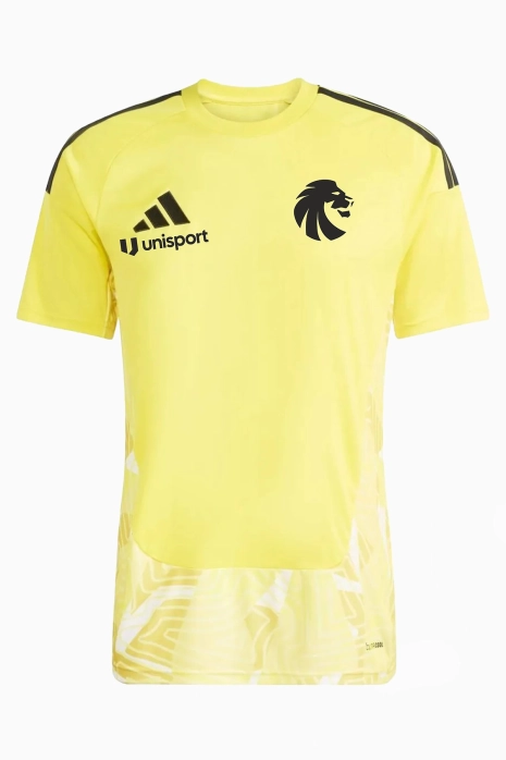Koszulka bramkarska adidas Czarni Pruszcz Gdański Junior - Żółty