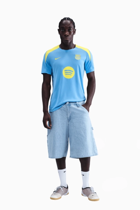 Football Shirt Nike FC Barcelona 25/26 Strike SS Top - Sky blue