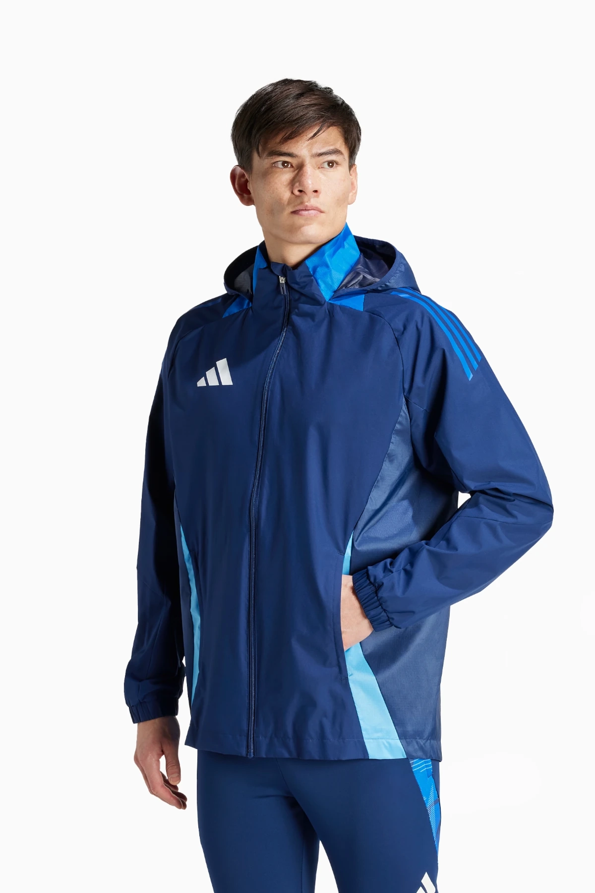 adidas Tiro 23 Competiton Allweather Jacke - Navy blau