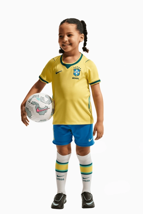 Set Nike Brasil 2026 Home Stadium Little Kids