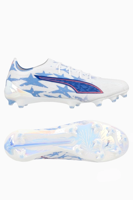 Lisovky Puma Ultra 6 Ultimate KidSuper x Christian Pulisic FG - Bílý
