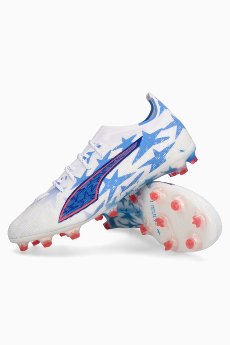 Lisovky Puma Ultra 6 Pro KidSuper x Christian Pulisic FG/AG - Bílý