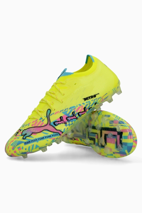Cleats Puma Ultra Nitro 7 Ultimate MG - Lime