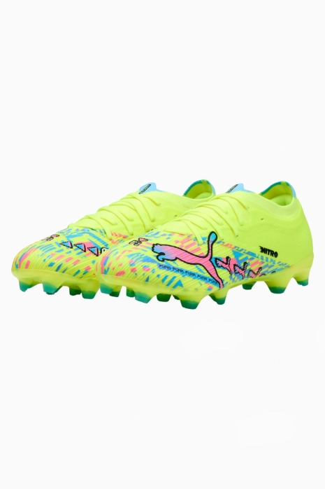 Бутси Puma Ultra Nitro 7 Match FG/AG - Лаймовий