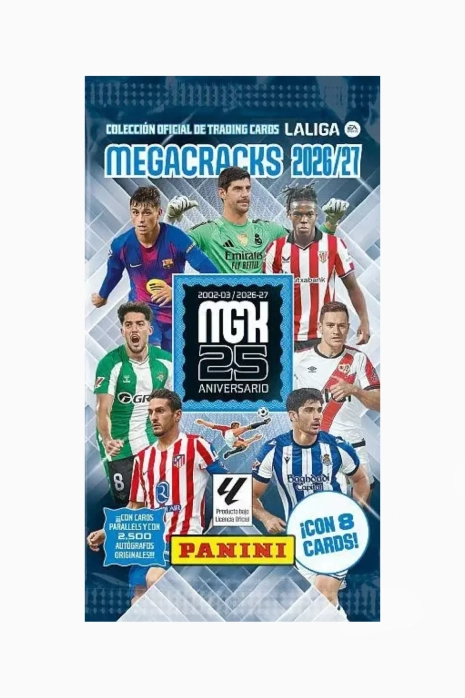 Cărți Panini LaLiga 2026/27 Megacracks