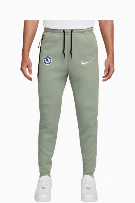 Nike Chelsea FC 25/26 Tech Fleece Pantolonu - Yeşil | Futbol