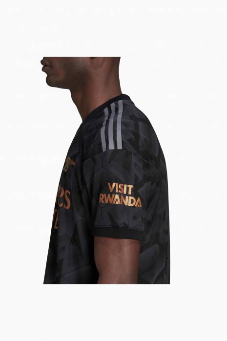 Tişört adidas Arsenal Londra 22/23 Deplasman Authentic - Siyah