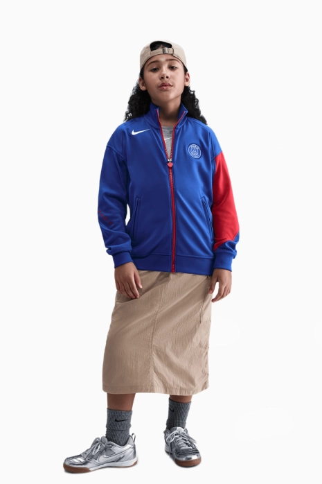 Mikina Nike PSG 25/26 Academy Pro Total 90 Junior - Modrá
