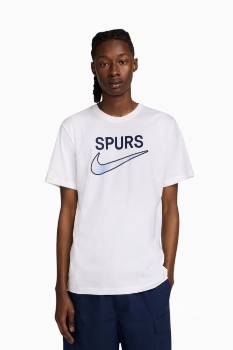 Κοντομάνικη Μπλούζα Nike Tottenham Hotspur 24/25 Swoosh - άσπρο
