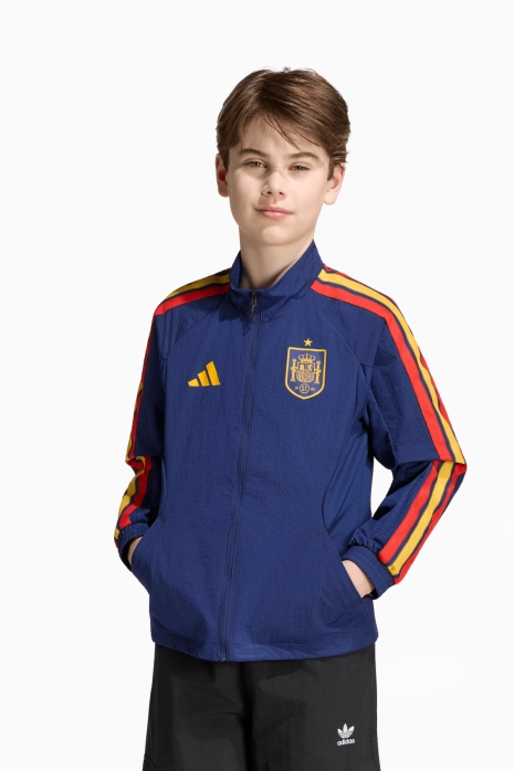 Блуза adidas Испания 2026 Anthem Junior - тъмносин