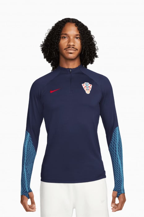 Блуза Nike Хърватия 2022 Strike - тъмносин