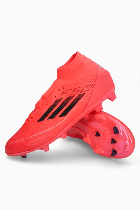 Lisovky adidas F50 League Mid FG/MG dámské - Červená