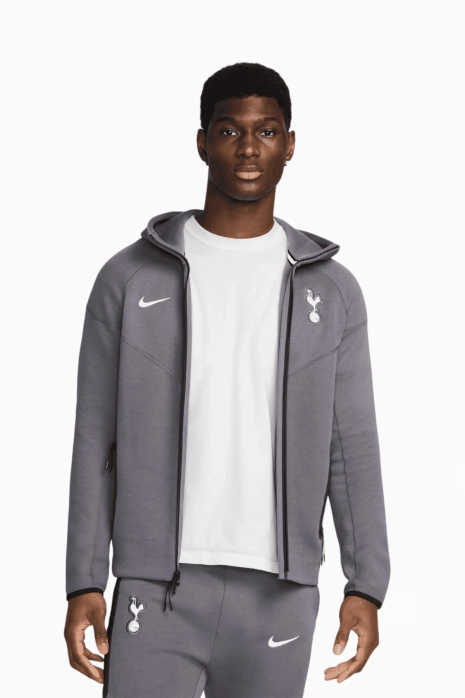 Nike Tottenham Hotspur 24/25 Tech Fleece Windrunner Hoodie - Gray