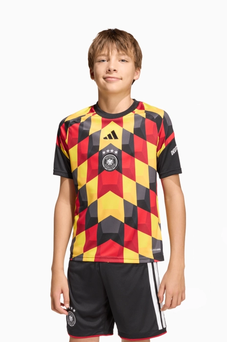 Tričko adidas Germany 2026 Pre-Match Junior - Viacfarebný