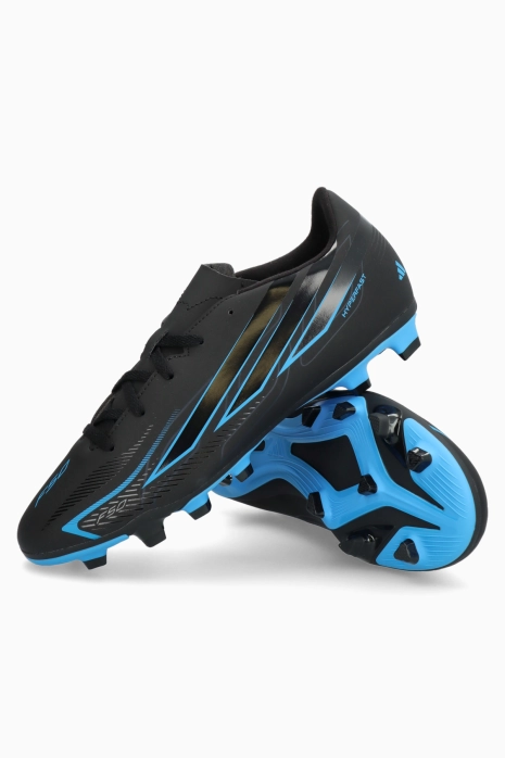 Korki adidas F50 Club Hyperfast FG/MG Junior - Czarny