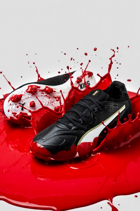 Puma King 20 Ultimate FG/AG - Negru | Magazin de fotbal echipament