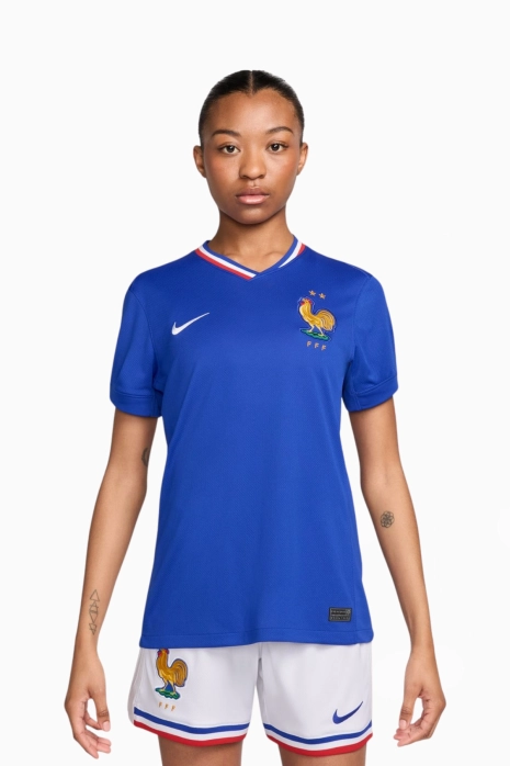 Ποδοσφαιρική Φανέλα Nike France 2024 Home Stadium Γυναικείο