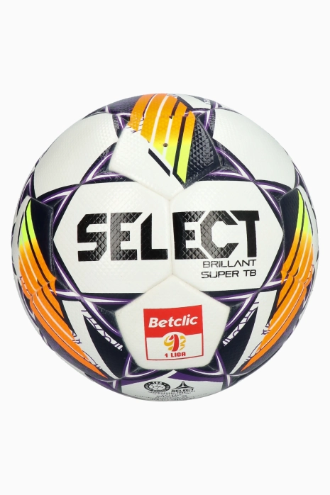 Μπάλα Select Brillant Super TB FIFA v24 Betclic 1 Liga Μέγεθος 5 - άσπρο