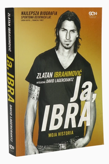 Książka "Ja, Ibra." D. Lagercrantz, Z.Ibrahimović