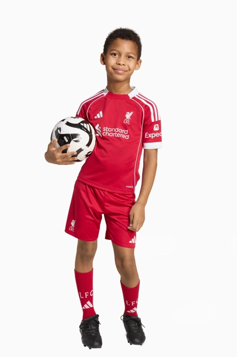 Komplet adidas Liverpool FC 25/26 Domowy Małe dzieci - Czerwony
