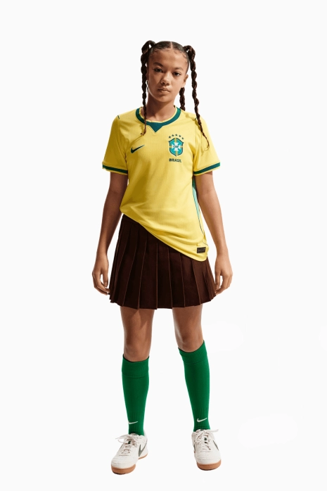 Tričko Nike Brazylia 2026 Home Stadium Junior - žlutá