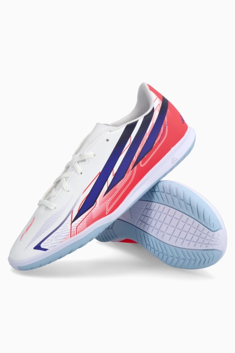 Hallenschuhe adidas F50 Club Hyperfast IN Junior - Weiß