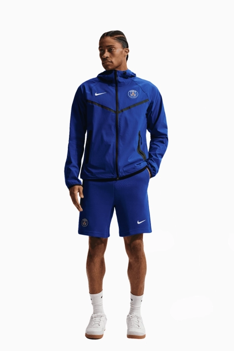 Nike PSG 26/27 Tech Fleece Şort - Mavi | Futbol ayakkabıları