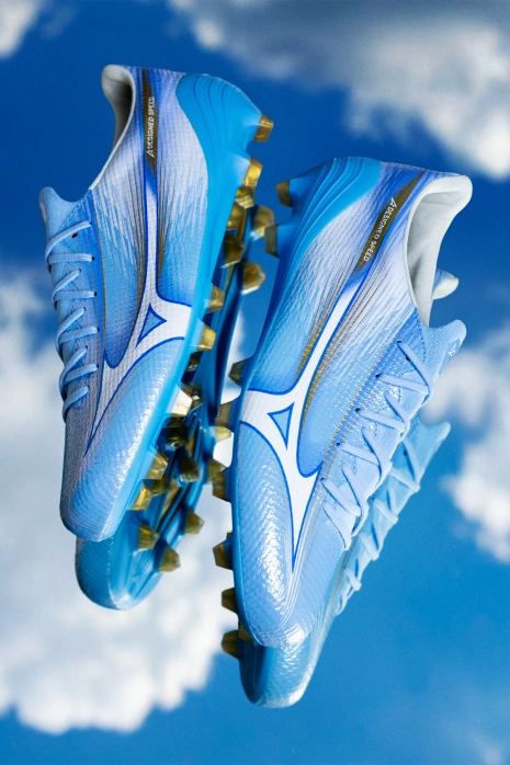 Cleats Mizuno Alpha III Japan FG - Blue | R-GOL.com - Football