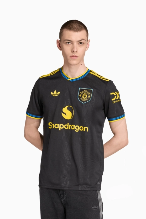 Koszulka adidas Manchester United 25/26 Trzecia Replica - Czarny