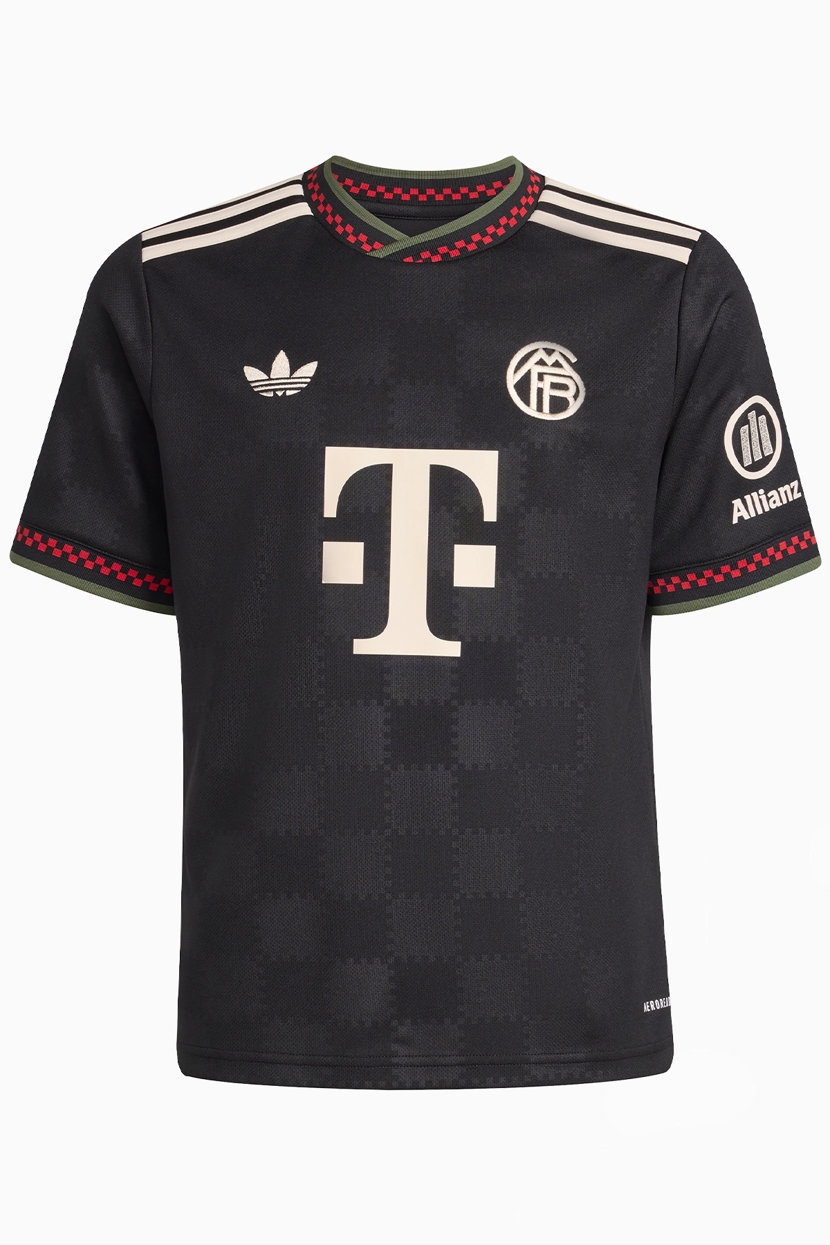 T-Shirt adidas FC Bayern 25/26 Third Replica Junior - Black