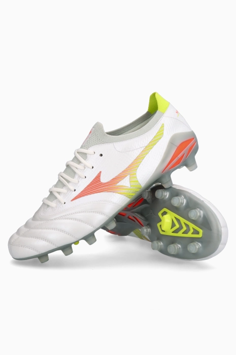 Nocken Mizuno Morelia Neo V Beta Elite FG - Silber