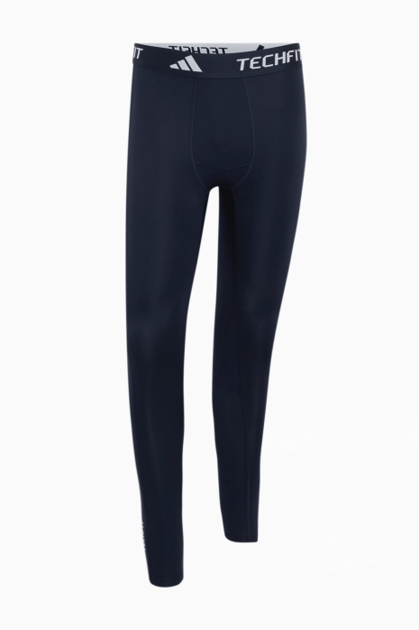 Spodnie Termoaktywne adidas Techfit Compression Training - Granatowy