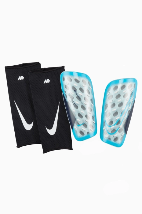 Apărători fotbal Nike Mercurial FlyLite SuperLock - albastru deschis