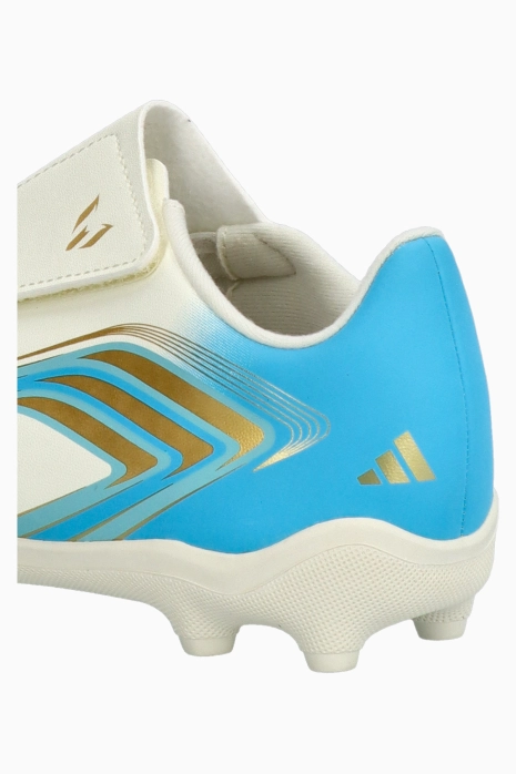 Ghete de fotbal adidas F50 Club Messi Velcro FG/MG Junior