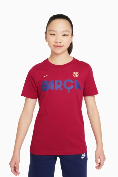 Κοντομάνικη Μπλούζα Nike FC Barcelona 23/24 Mercurial Παιδικό