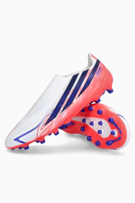 Cleats adidas F50 League Hyperfast LL AG - White