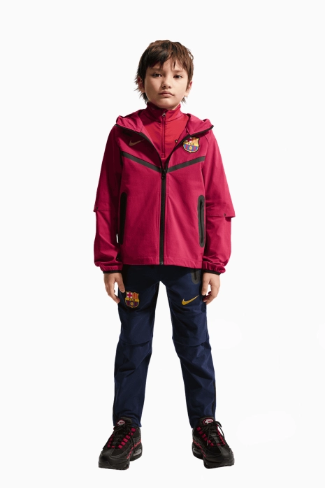 Jachetă Nike FC Barcelona 26/27 Tech Junior - Claret