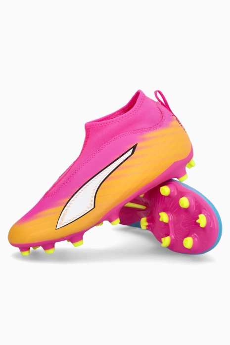 Korki Puma Ultra 6 Match+ LL FG/AG Junior - Różowy