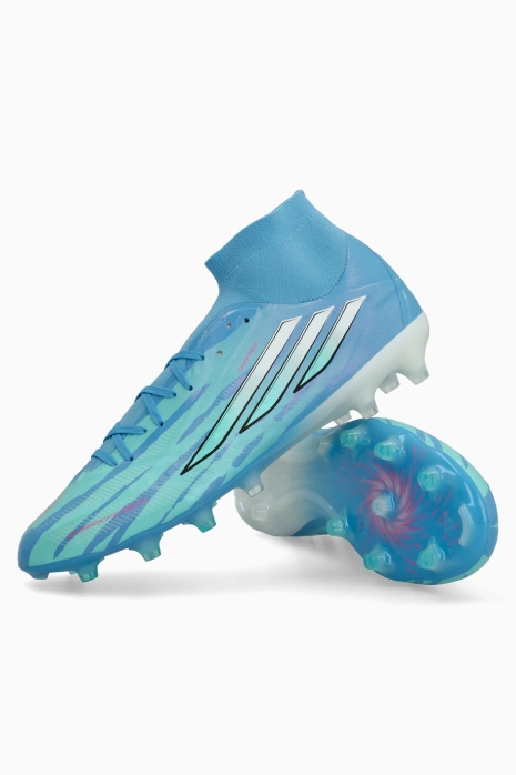Cleats adidas F50 Pro Sparkfusion Mid Trinity Rodman FG/AG for women - Blue