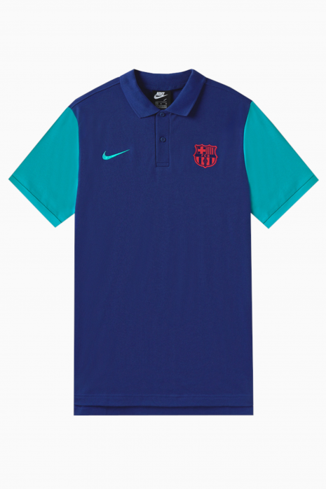 Tricou Nike FC Barcelona 20/21 Polo PQ Crest