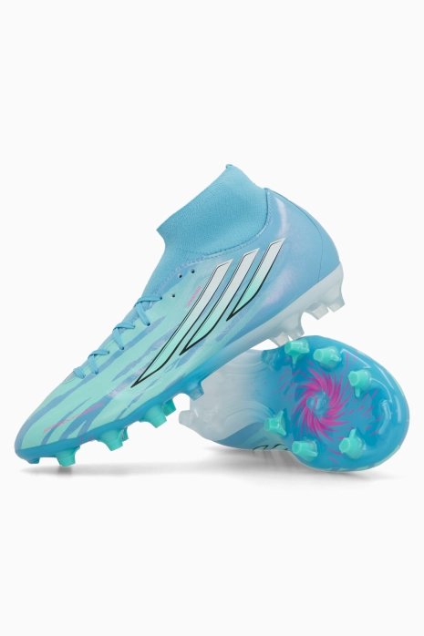 Korki adidas F50 League Sparkfusion Mid Trinity Rodman FG/MG Damskie - Niebieski