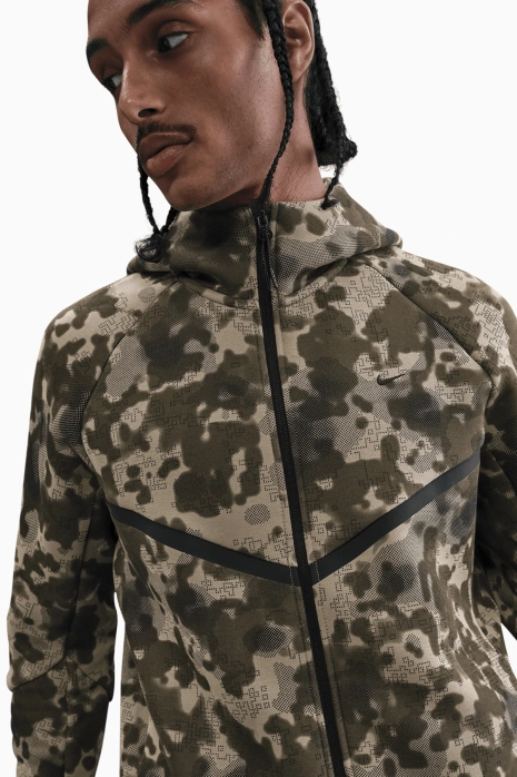 ✨美品✨MARK & LONA Kane Tech-Fleece Visor Кофта Nike Tech Fleece Hoodie Windrunner Camo Full-Zip - зеленый