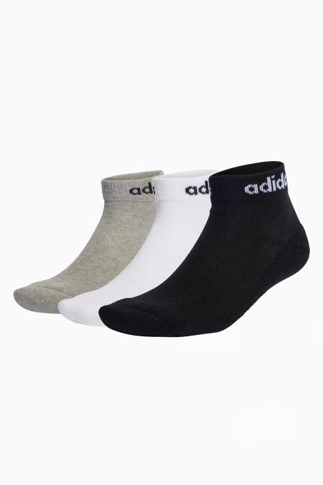 Skarpety Stopki adidas Linear Ankle Cushioned 3-Pack - Multikolor