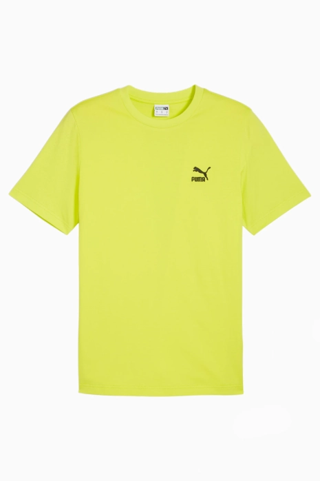 Κοντομάνικη Μπλούζα Puma Classics Small Logo Tee - κίτρινος