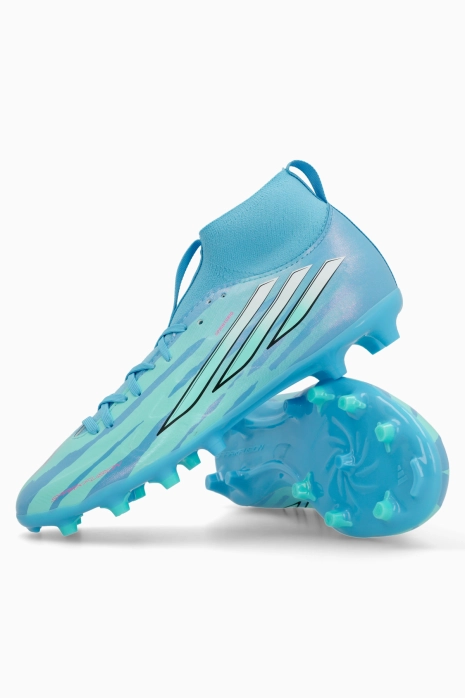 Бутси adidas F50 League Sparkfusion Mid Trinity Rodman FG/MG Junior - синій