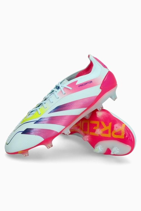 Бутсы adidas Predator Elite FG - голубой